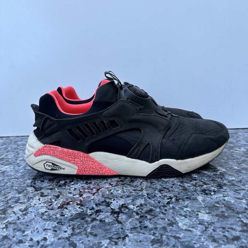 PUMA Disc Blaze Crackle 'Black' Shoes 357775-01 Men’s Size US 13